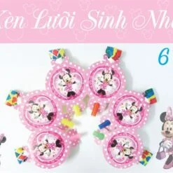 Kèn lưỡi sinh nhật chủ đề Minnie