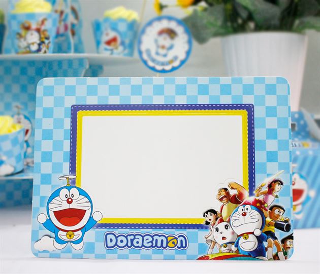 khung hình sinh nhật Doraemon