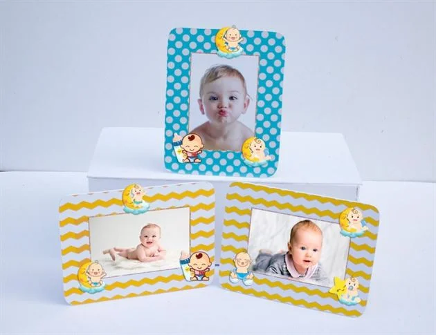 Tem khung hình sinh nhật baby boy
