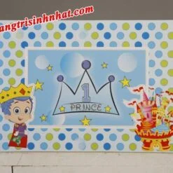Khung Hình Sinh Nhật đặt bàn Hoàng Tử