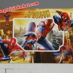 Khung Hình trang trí Sinh Nhật đặt bàn Spiderman ( Người Nhện )