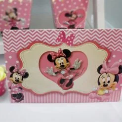 Khung Hình Sinh Nhật đặt bàn Minnie