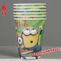 Ly Giấy Sinh Nhật Minion