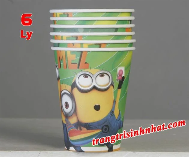 ly giay sinh nhat chu de minion 5194