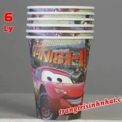 Ly Giấy Sinh Nhật Mc Queen