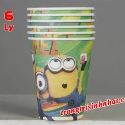 Ly giấy sinh nhật chủ đề Minion