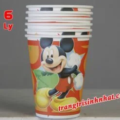 Ly giấy sinh nhật chủ đề Mickey