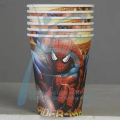 Ly giấy sinh nhật Spiderman ( Người Nhện )
