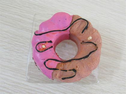 Nến trang trí sinh nhật bánh Donut