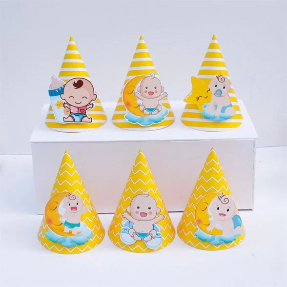 non-sinh-nhat-baby-boy-mau-vang-hoang-gia-1 Nón sinh nhật baby boy màu vàng hoàng gia