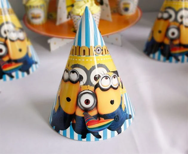 non-sinh-nhat-minion nón sinh nhật cho bé chủ đề Minion