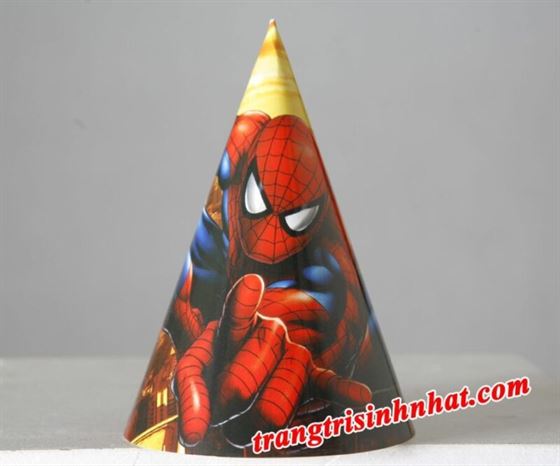 Nón Sinh Nhật Spiderman ( Người nhện )