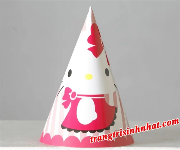 nonsinhnhatkitty6656-7404 Nón sinh nhật chủ đề Kitty