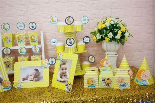 phu-kien-thoi-noi-full-set-baby-boy-mau-vang-hoang-gia Trang trí thôi nôi cho bé với full set Baby Boy màu vàng hoàng gia