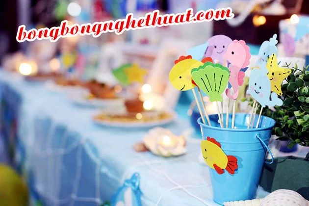 phụ kiện sinh nhật đại dương