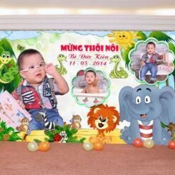 Sân khấu sinh nhật Rừng Xanh