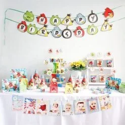 Bộ phụ kiện sinh nhật Angry Birds