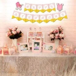 Set mini baby girl màu hồng hoàng gia