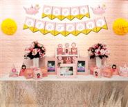 Set mini công chúa màu hồng hoàng gia