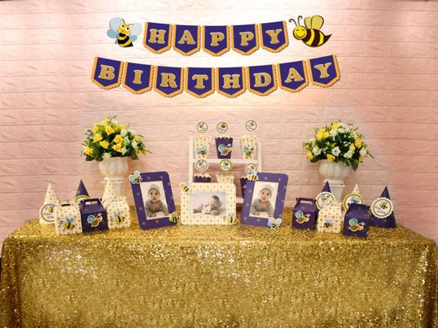 set-mini-con-ong-mau-xanh-hoang-gia Set mini bé ong màu xanh hoàng gia
