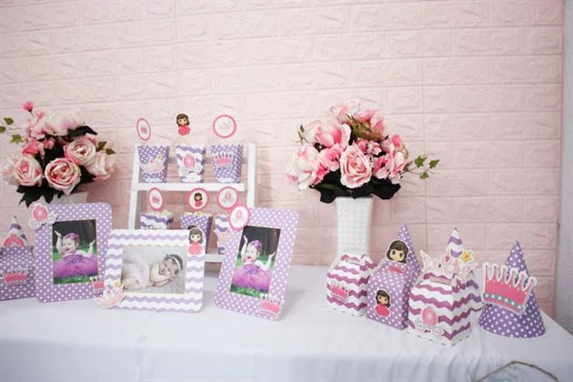 set-mini-cong-chua-mau-tim-cham-bi Set mini công chúa với tông tím điệu đà