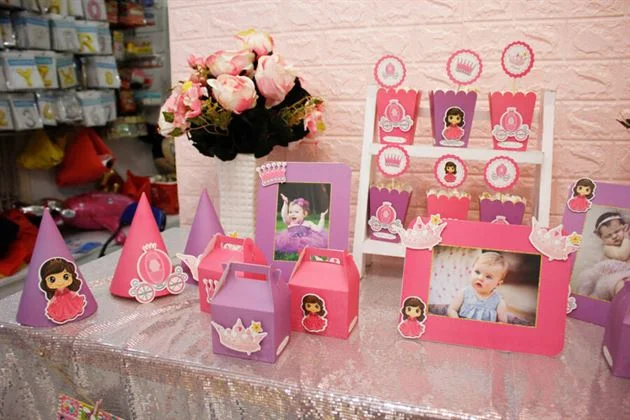 set-mini-trang-tri-sinh-nhat-cho-be-chu-de20cong-chua-hong-tim Set mini trang trí sinh nhật tông hồng tím cho bé