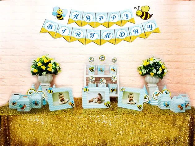 set-phu-kien-sinh-nhat-con-ong-mau-xanh-da-troi Set mini bé ong màu xanh da trời