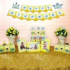 Set mini hoàng tử màu vàng hoàng gia