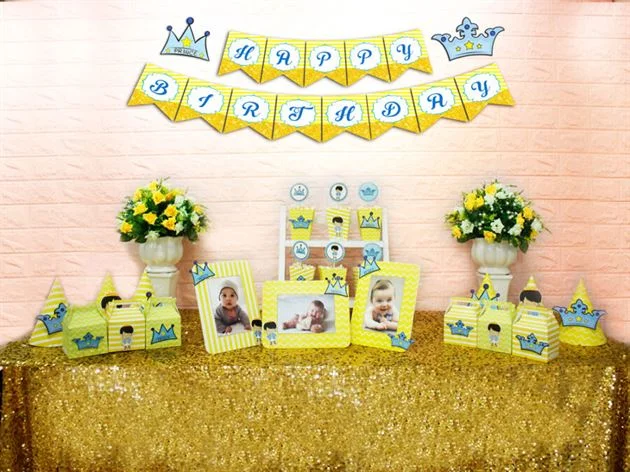 set-phu-kien-sinh-nhat-hoang-tu-mau-vang-hoang-gia Set mini hoàng tử màu vàng hoàng gia