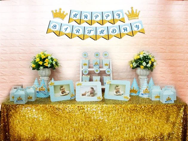 set-phu-kien-sinh-nhat-vuong-mien-be-trai-mau-xanh-da-troi Set mini vương miện bé trai màu xanh da trời