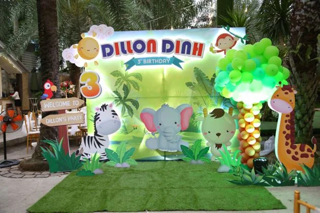Sinh nhật đặc biệt cho bé Dillion