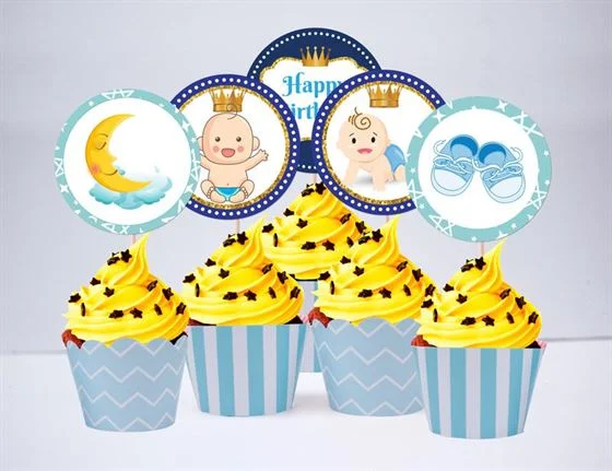 tem-banh-cupcake-baby-boy-mau-xanh-da-troi Tem bánh cupake baby boy màu xanh da trời