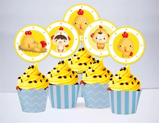 tem-banh-cupcake-be-trai-tuoi-ga-mau-xanh-da-troi-1 Tem bánh cupake bé trai tuổi gà màu xanh da trời