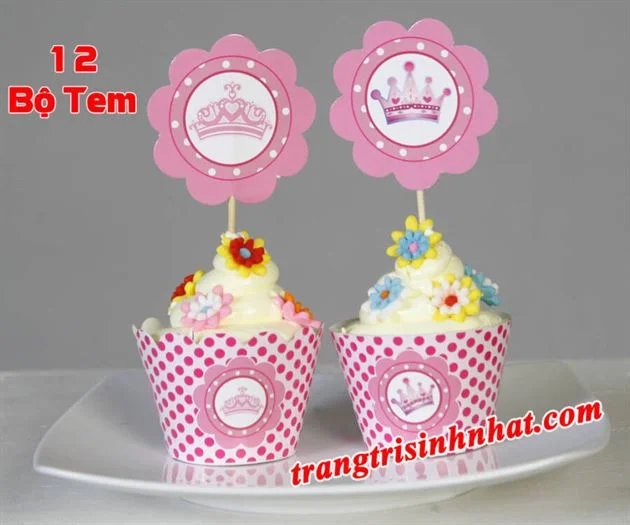 tem-banh-cupcake-cong-chua-6257-1 tem banh cupcake cong chua 6257 1