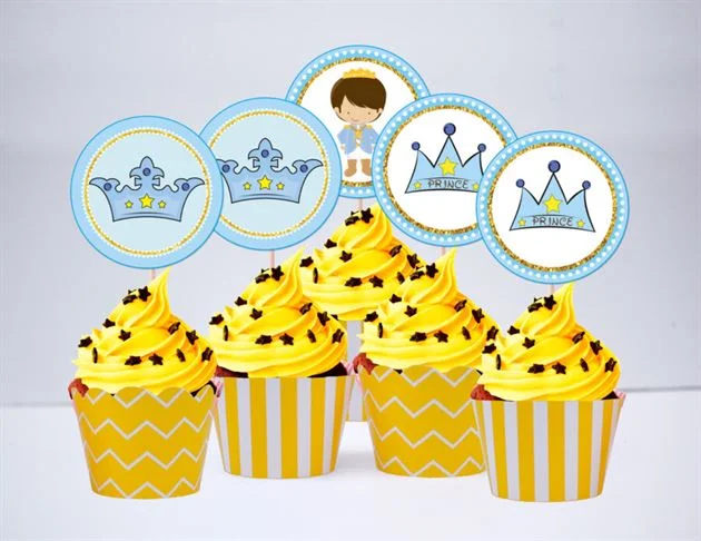tem-banh-cupcake-hoang-tu-mau-vang-hoang-gia-1 Tem bánh cupake Hoàng Tử màu vàng hoàng gia