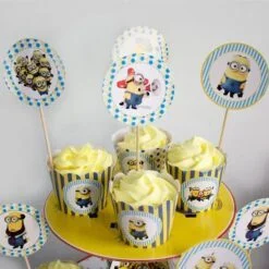 Tem Bánh Cupcake Minion