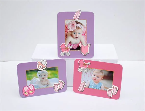 Tem khung hình sinh nhật baby girl