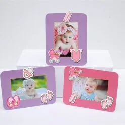 Tem khung hình sinh nhật baby girl