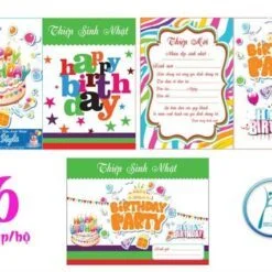 Thiệp Sinh Nhật Happy Birthday