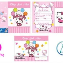 Thiệp Sinh Nhật Kitty