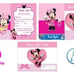 Thiệp Sinh Nhật Minnie