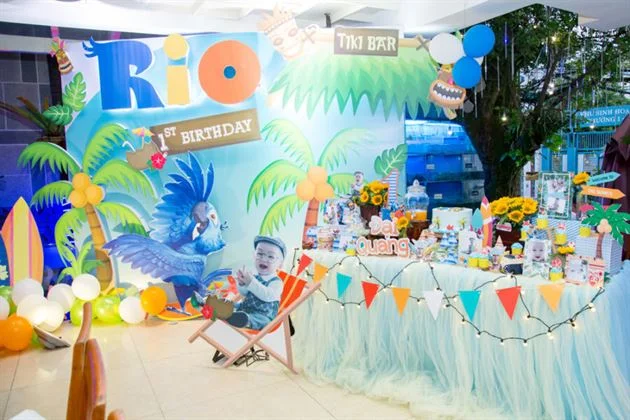 toan-canh-trang-tri-tiec-thoi-noi-cho-be-dai-quang-theo-chu-de-boho-1 Trang trí tiệc thôi nôi theo chủ đề boho cho bé Đại Quang