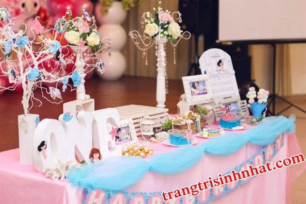 trang-tri-ban-luu-niem-nang-tien-ca-8405 Trang Trí Bàn Lưu Niệm chủ đề Nàng Tiên Cá
