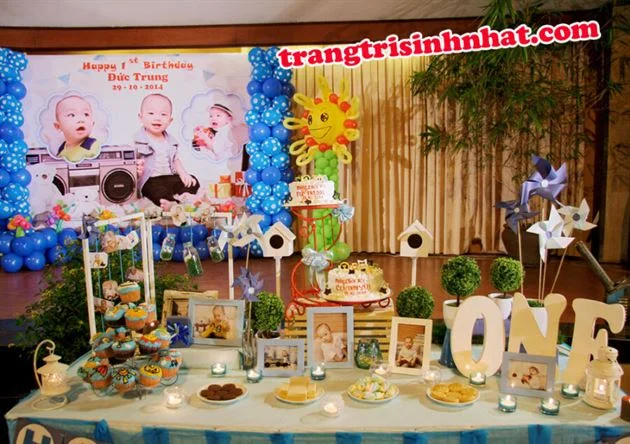 trang tri ban luu niem