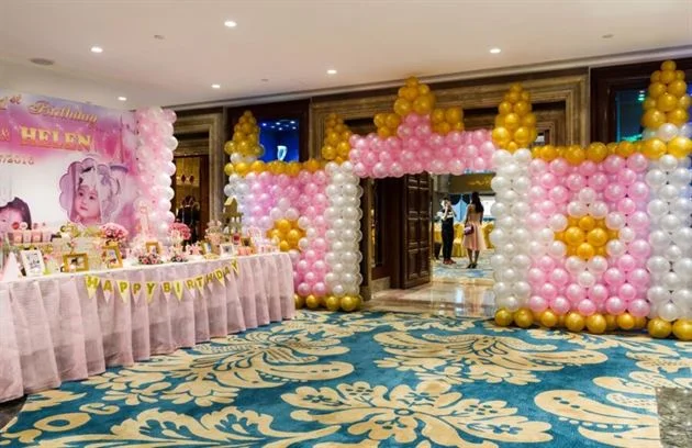 Trang trí cổng bong bóng sinh nhật