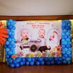 Trang Trí Sân Khấu Sinh Nhật chủ đề Bé Trai