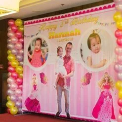 Sân khấu sinh nhật Búp Bê Baby