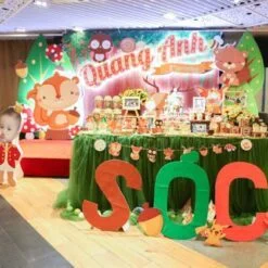 Trang trí sinh nhật 3d bé trai cực đỉnh