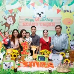 Trang trí sinh nhật trọn gói cho bé trai 1 tuổi
