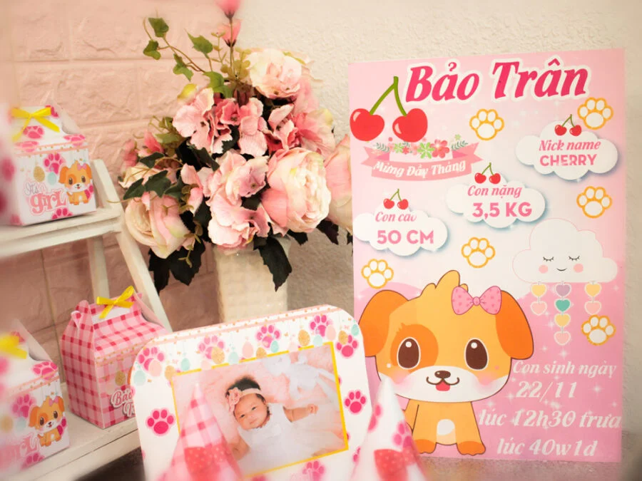 bang-thong-tin-be-cun-xinh-xan-dang-yeu Bảng thông tin bé cún xinh xắn đáng yêu